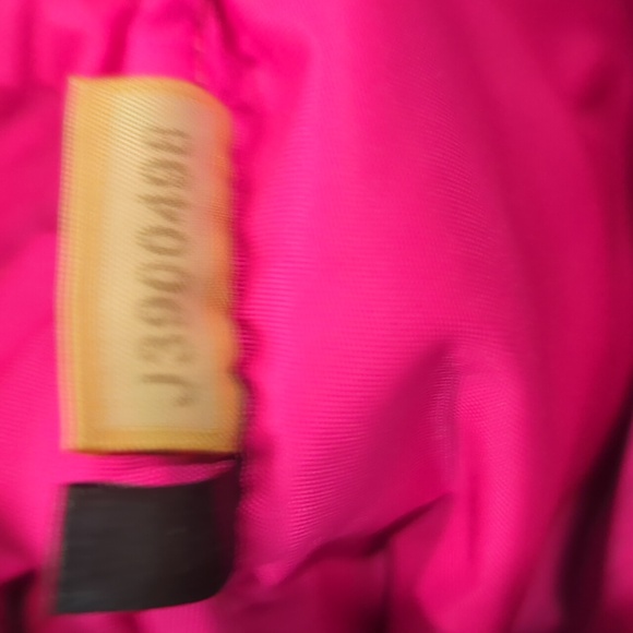 Handbag by Dooney & Bourke J3900498 Navy Blue w/Pink Interior - Picture 5 of 16